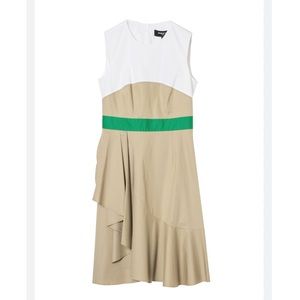 PAULE KA
Colorblock Cotton Dress